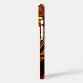 Giraffe mit zwei Ponytails Kunst Case-Mate iPhone Hülle (Rückseite / Links)