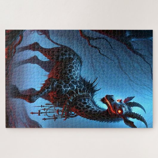 Giraffe Monster Puzzle (Horizontal)