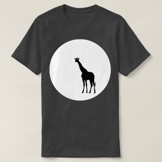 Giraffe Moon Fine Giraffe Giraffes 1 T-Shirt (Design vorne)