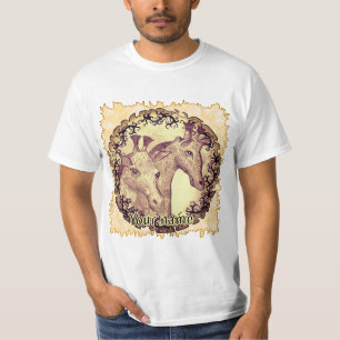 Giraffe Moon T - Shirt