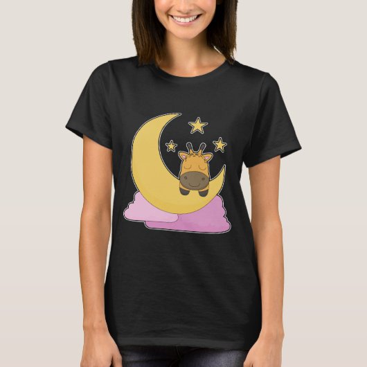 Giraffe Moon T-Shirt (Vorderseite)