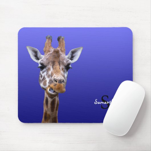 Giraffe Mouse Mouse Pad Mousepad (Mit Mouse)