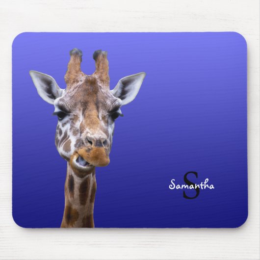 Giraffe Mouse Mouse Pad Mousepad (Vorne)