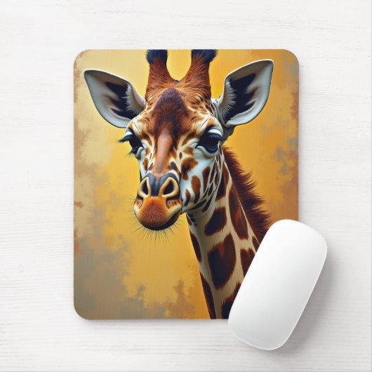 Giraffe Mousepad (Mit Mouse)