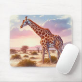 Giraffe Mousepad (Mit Mouse)