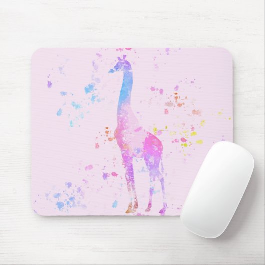 Giraffe Mousepad (Mit Mouse)