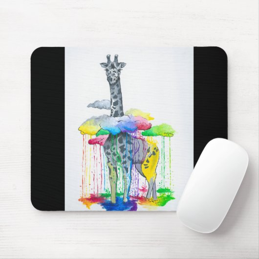 Giraffe Mousepad (Mit Mouse)