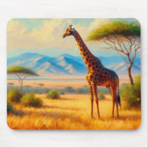 Giraffe Mousepad