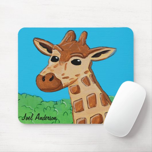 Giraffe Mousepad (Mit Mouse)