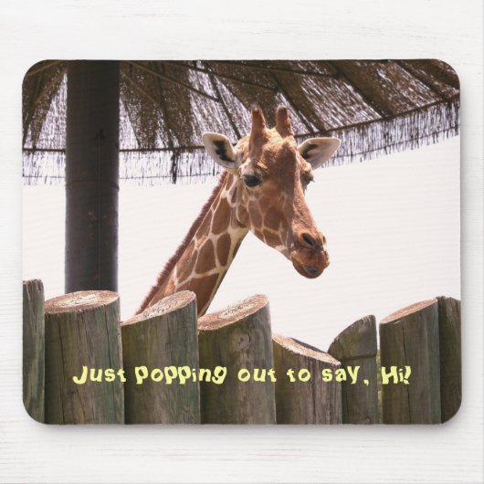 Giraffe Mousepad (Vorne)