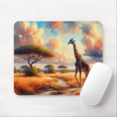 Giraffe Mousepad (Mit Mouse)