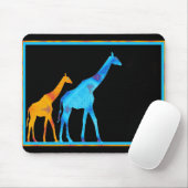 Giraffe Mousepad (Mit Mouse)