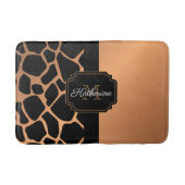 Giraffe Muster Badematte (Vorderseite)