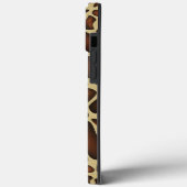 Giraffe Muster Case-Mate iPhone Case (Rückseite / Links)