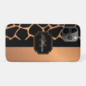Giraffe Muster Case-Mate iPhone Hülle (Rückseite (Horizontal))