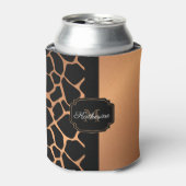 Giraffe Muster Dosenkühler (Kanne Vorderseite)
