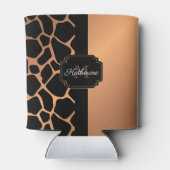 Giraffe Muster Dosenkühler (Rückseite)