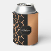Giraffe Muster Dosenkühler (Kanne Rückseite)