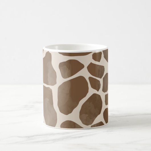 Giraffe-Muster für Tierdrucke Kaffeetasse (Mittel)