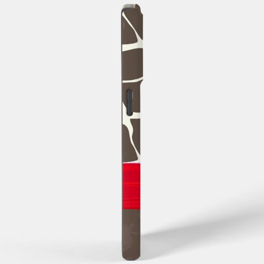 Giraffe Muster gedruckte Multifunktionsleisten-Imi Case-Mate iPhone Hülle (Rückseite / Rechts)