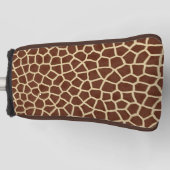 Giraffe Muster Golf Headcover (Vorderseite)