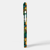 Giraffe Muster in einem grünen Dschungel Case-Mate iPhone Hülle (Rückseite / Links)