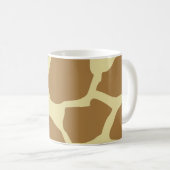 Giraffe Muster Kaffeetasse (VorderseiteRechts)