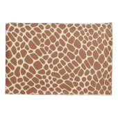 Giraffe Muster Kissenbezug (Rückseite-Links)