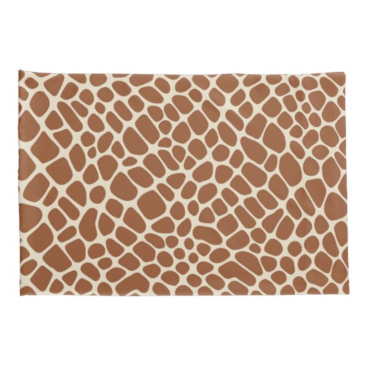 Giraffe Muster Kissenbezug (Rückseite-Rechts)