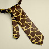 Giraffe Muster Krawatte