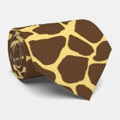 Giraffe Muster Krawatte (Gerollt)