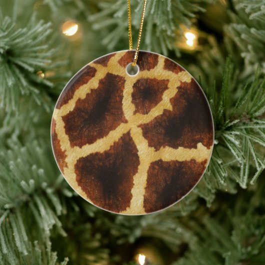 Giraffe Muster Ornament (Baum)
