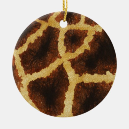 Giraffe Muster Ornament (Vorne)