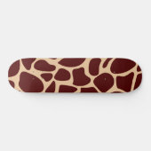 Giraffe-Muster-Skateboard Skateboard (Horizontal)