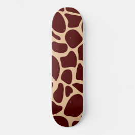 Giraffe-Muster-Skateboard Skateboard