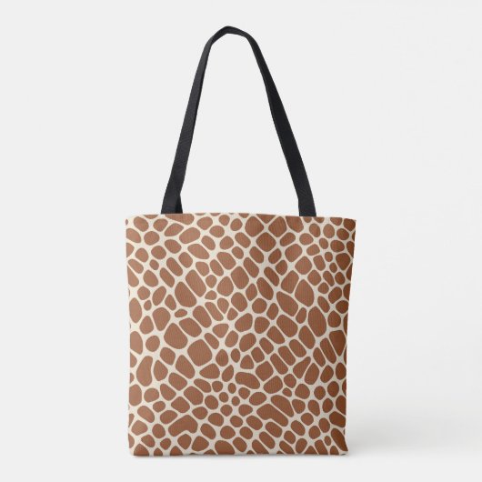 Giraffe Muster Tasche (Rückseite)