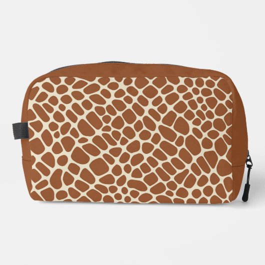 Giraffe Muster Waschbeutel (Vorderseite)