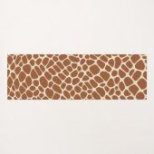 Giraffe Muster Yogamatte (Rückseite (Horizontal))