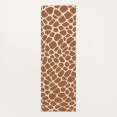 Giraffe Muster Yogamatte (Rückseite)