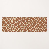 Giraffe Muster Yogamatte (Vorderseite (Horizontal))