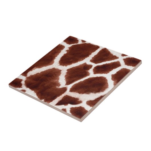 Giraffe Musterschrift Fliese (Seite)