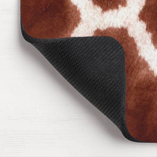 Giraffe Musterschrift Mousepad (Ecke)
