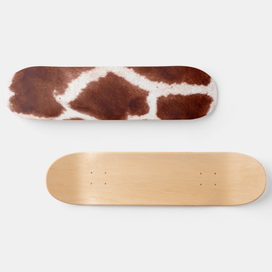 Giraffe Musterschrift Skateboard (Horizontal)