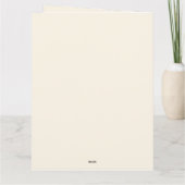 Giraffe Mütter Tag, glücklicher Muttertag Karte (Rückseite)