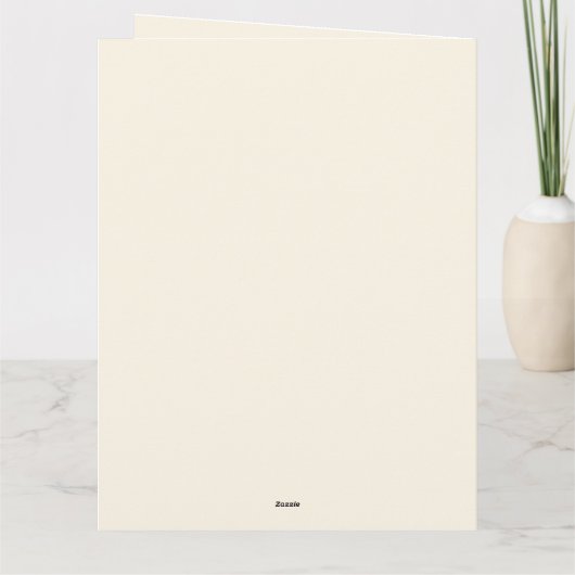 Giraffe Mütter Tag, glücklicher Muttertag Karte (Rückseite)