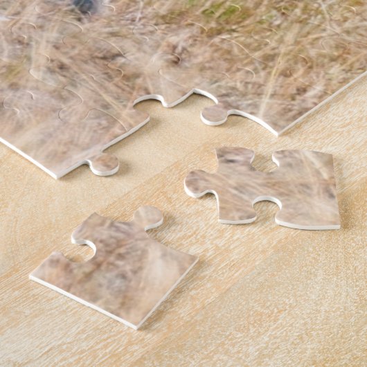 Giraffe Mutter und Baby in Kenia Puzzle (Seite)