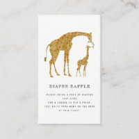 Giraffe Mutter und Babydusche-Windelwascher