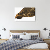 Giraffe, nah leinwanddruck (Insitu (Schlafzimmer))
