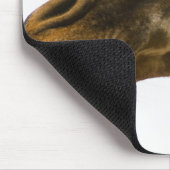 Giraffe, nah mousepad (Ecke)