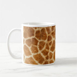 Giraffe Nah-up, Haut, Haare, Spots Kaffeetasse